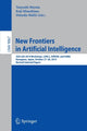Book cover of: New Frontiers in Artificial Intelligence. By: Tsuyoshi Murata