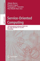 Book cover of: Service-Oriented Computing. By: Alistair Barros
