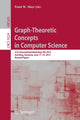 Book cover of: Graph-Theoretic Concepts in Computer Science. By: Ernst W. Mayr