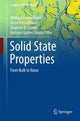 Book cover of: Solid State Properties. By: Mildred Dresselhaus
