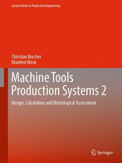 Book cover of: Machine Tools Production Systems 2. By: Christian Brecher