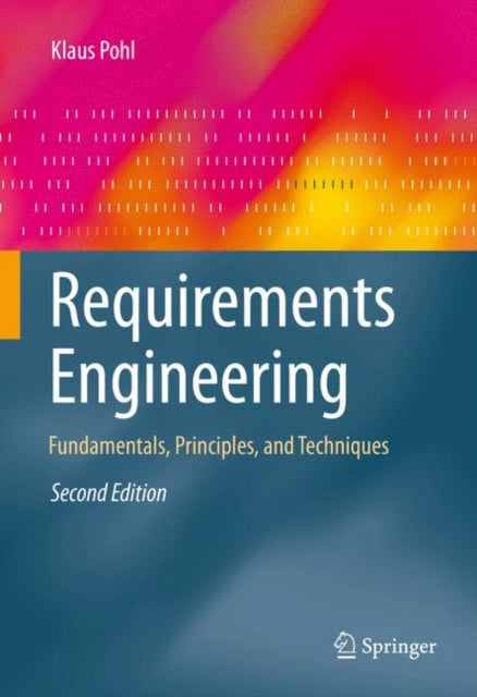 Book cover of: Requirements Engineering. By: Klaus Pohl