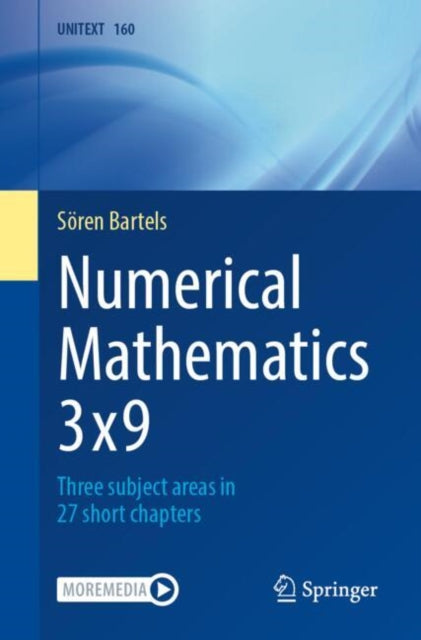 Book cover of: Numerical Mathematics 3x9. By: Sören Bartels