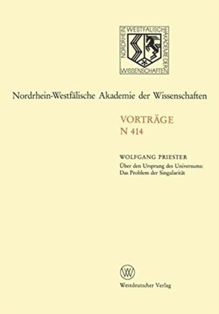 Book cover of: Uber den Ursprung des Universums: Das Problem der Singularitat
