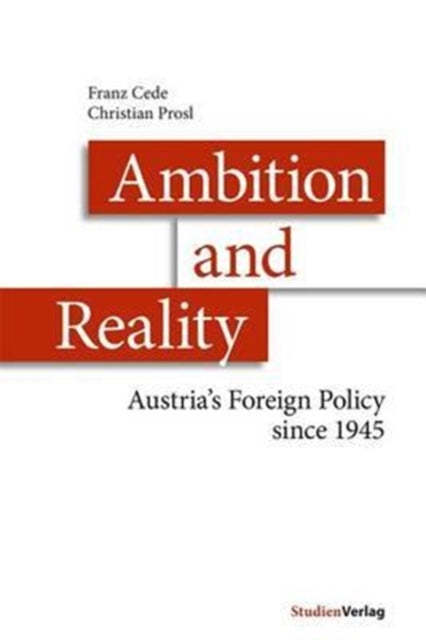 Book cover of: Ambition and Reality. By: Franz Cede