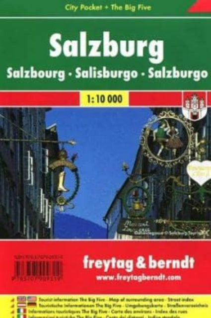 Book cover of: Salzburg City City Pocket + the Big Five Waterproof 1:10 000