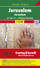 Jerusalem, City Plan 1:12.500, City Pocket + The Big Five