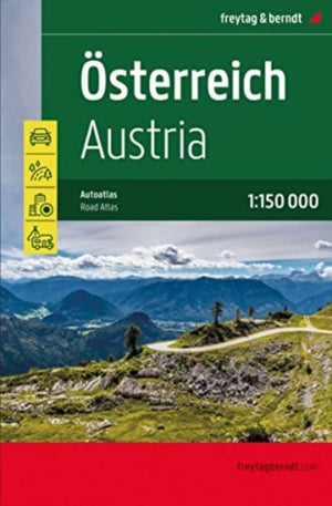 Austria Supertouring Road Atlas 1:150,000