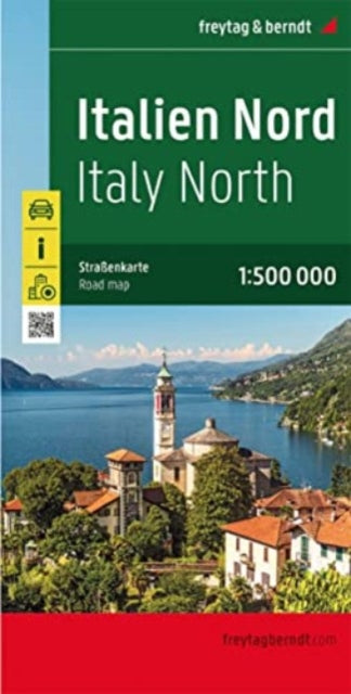 Book cover of: Northern Italy, road map 1:500,000, freytag & berndt