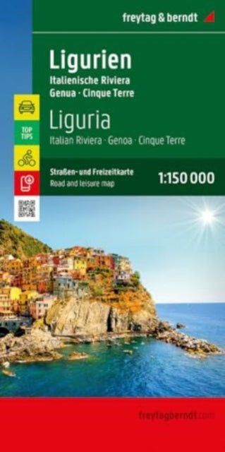 Book cover of: Liguria Road and Leisure Map