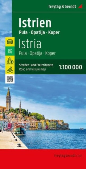 Book cover of: Istria Road and Leisure Map