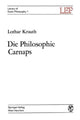 Book cover of: Die Philosophie Carnaps. By: Lothar Krauth