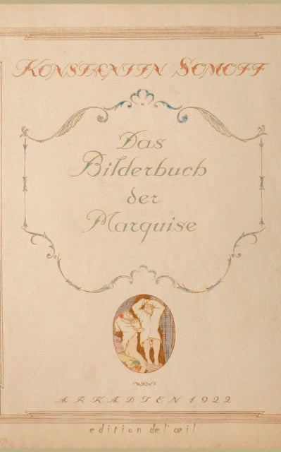 Book cover of: Bilderbuch der Marquise. By: Constantin Somoff