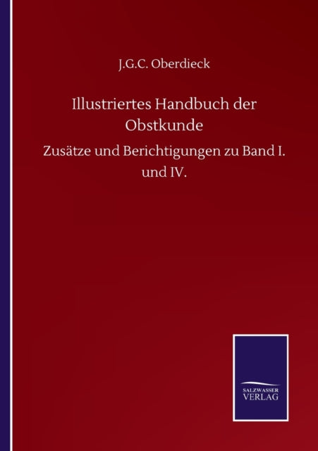 Book cover of: Illustriertes Handbuch der Obstkunde