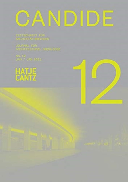Book cover of: Candide. Journal for Architectural Knowledge. By: Axel Sowa