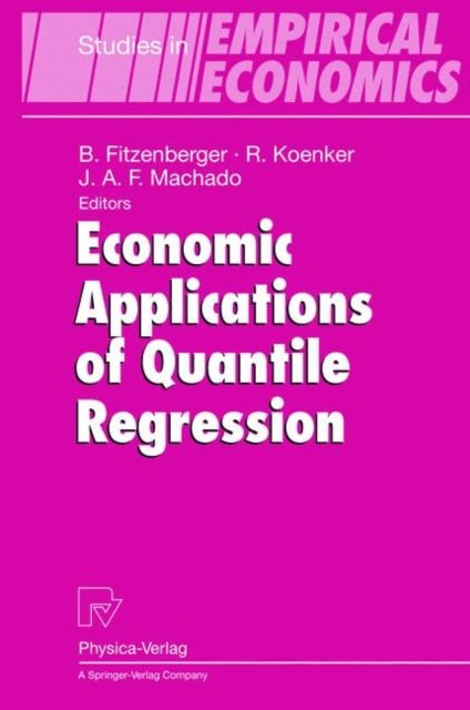 Book cover of: Economic Applications of Quantile Regression