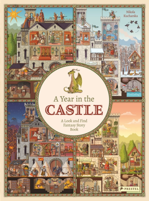 Year in the Castle, A Look and Find Fantasy Story Book 9783791375656 Nikola Kucharska