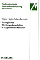 Book cover of: Strategisches Wettbewerbsverhalten in stagnierenden Maerkten