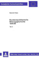Book cover of: Bundesrepublikanische Bildungsgeschichte 1949-89