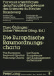 Book cover of: Die Europaeische Raumordnungscharta-The European Regional/Spatial Planning Charta-La Charte Europeenne de l'Amenagement du Territoire