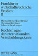 Book cover of: Rechtsfragen der internationalen Verschuldungskrise