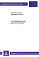 Book cover of: Individualisierungsunterricht konkret