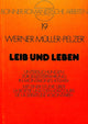 Book cover of: Leib und Leben