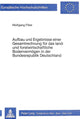 Book cover of: Aufbau und Ergebnisse einer Gesamtrechnung fuer das land- und forstwirtschaftliche Bodenvermoegen in der Bundesrepublik Deutschland