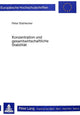 Book cover of: Konzentration und gesamtwirtschaftliche Stabilitaet