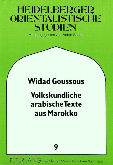 Book cover of: Volkskundliche Arabische Texte Aus Marokko