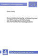 Book cover of: Enzymhistochemische Untersuchungen zur Orthologie und Pathologie des menschlichen Testisgewebes