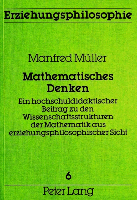 Book cover of: Mathematisches Denken