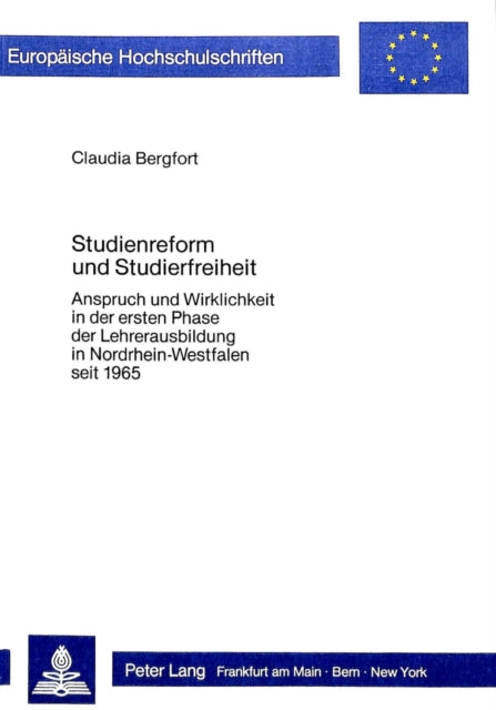 Book cover of: Studienreform und Studierfreiheit