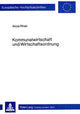 Book cover of: Kommunalwirtschaft und Wirtschaftsordnung