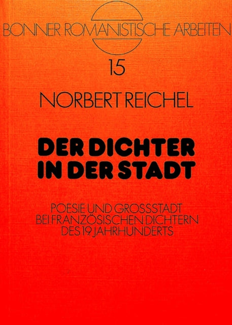 Book cover of: Der Dichter in der Stadt