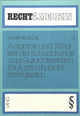 Book cover of: Aufgabe und Taetigkeit der Schlichtungs- und Gutachterstellen fuer Arzthaftpflichtstreitigkeiten