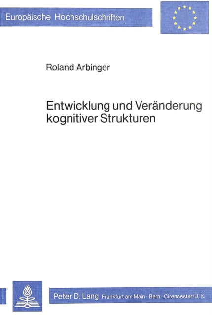 Book cover of: Entwicklung und Veraenderung kognitiver Strukturen