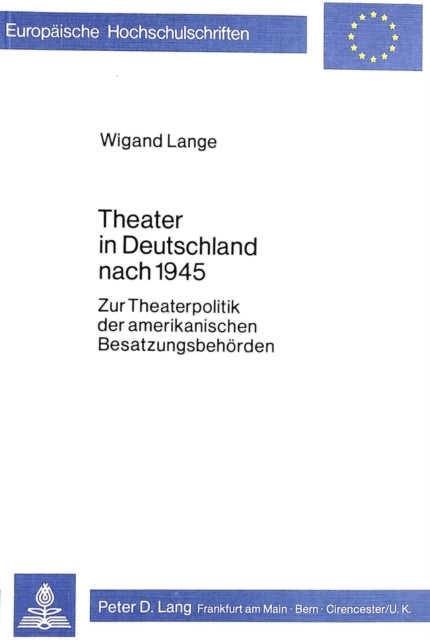 Book cover of: Theater in Deutschland nach 1945