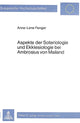 Book cover of: Aspekte der Soteriologie und Ekklesiologie bei Ambrosius von Mailand