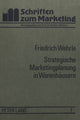 Book cover of: Strategische Marketingplanung in Warenhaeusern