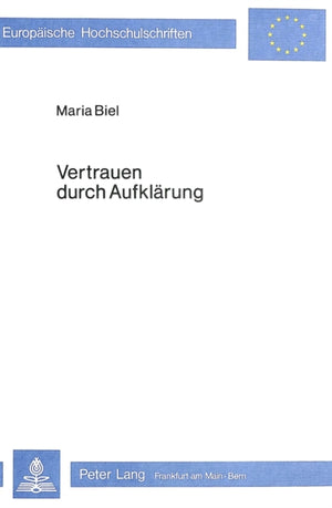 Vertrauen durch Aufklaerung