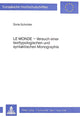 Book cover of: Le Monde