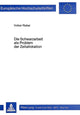 Book cover of: Die Schwarzarbeit als Problem der Zeitallokation