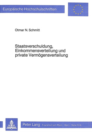 Staatsverschuldung, Einkommensverteilung und private Vermoegensverteilung
