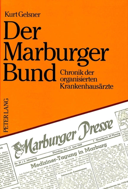 Book cover of: Der Marburger Bund