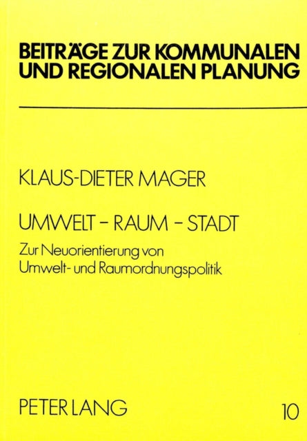 Book cover of: Umwelt - Raum - Stadt