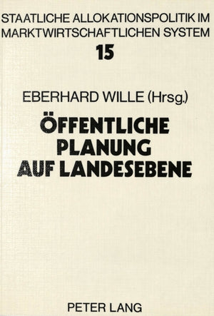 Oeffentliche Planung auf Landesebene