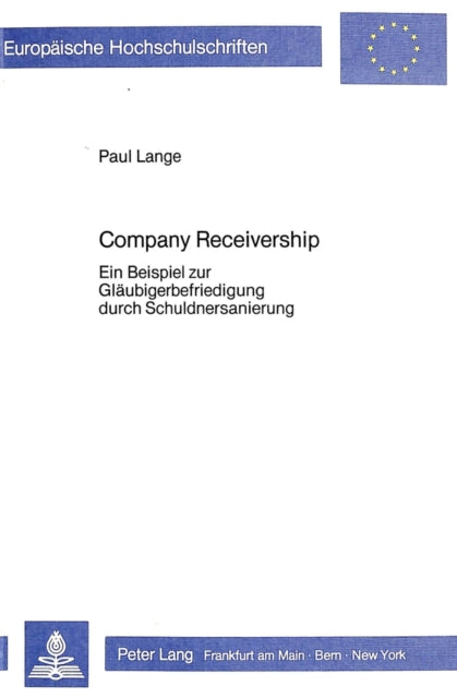 Book cover of: Company Receivership