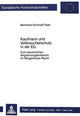 Book cover of: Kaufmann und Verbraucherschutz in der EG