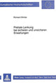 Book cover of: Pretiale Lenkung bei sicheren und unsicheren Erwartungen